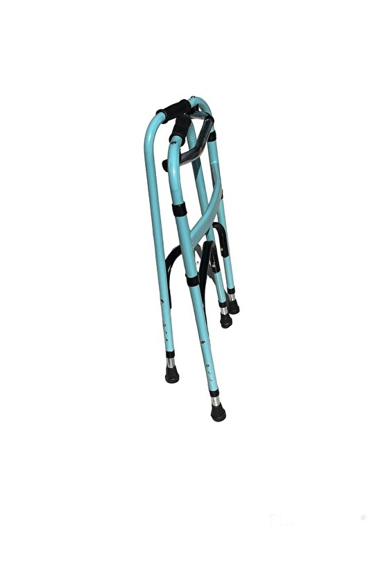 Metal Walker Yürüteç Katlanabilir Haraketli BAYTEKS