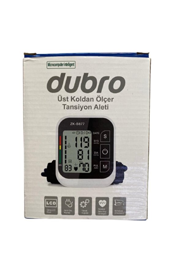 Üst Koldan Ölçer Tansiyon Aleti Zk-b877DUBRO
