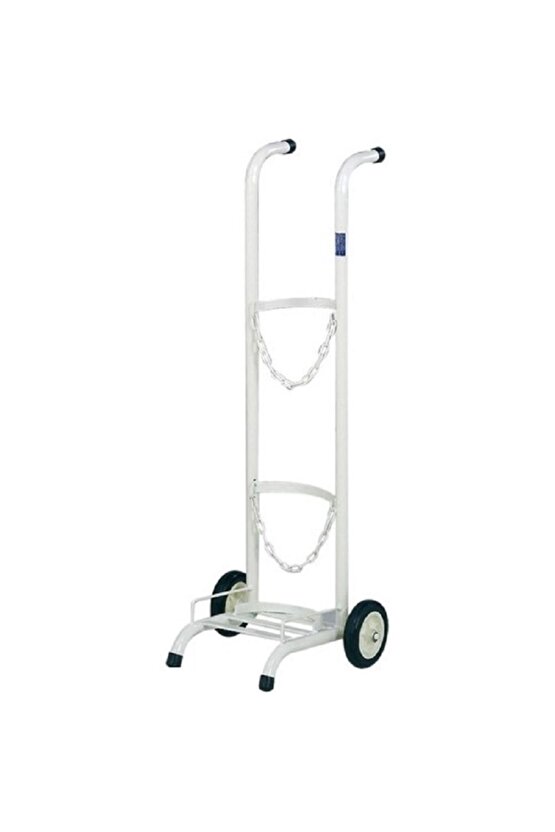 10 Litre Medikal Tüp Taşıma Arabası