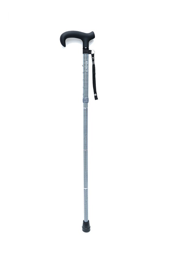 GB845 Desenli Katlanır Baston Zigzag Desenli