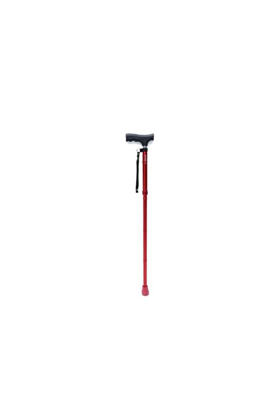 Katlanır Baston Kırmızı  Red