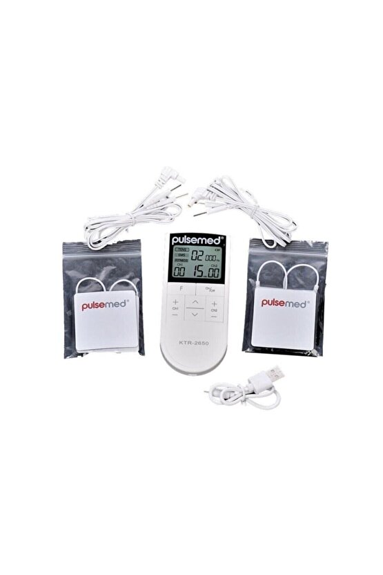 Şarjlı Entegre Elektronik Terapi Cihazı Tens + Ems + Masaj Şarj Edilebilir