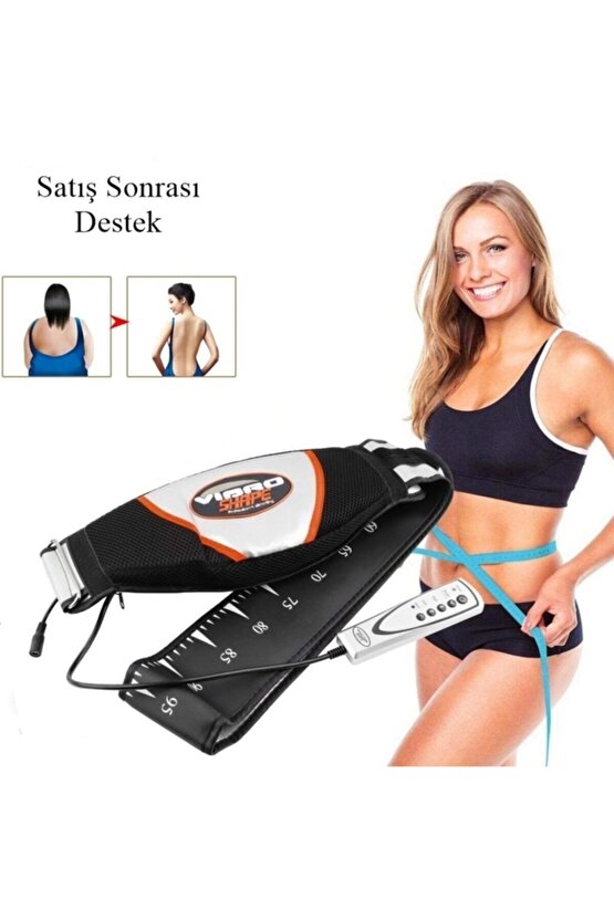 Vibro Shape Masaj Cihazı Isıtmalı Isıtmalı Titreşimli Kemeri