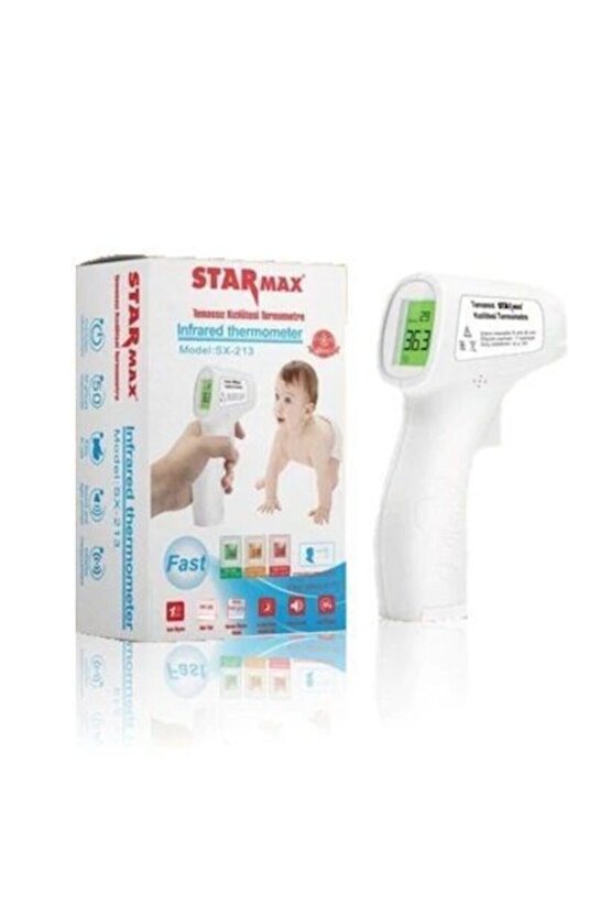 Sx213 Temassız Vücut Ve Yüzey Ateş Ölçer