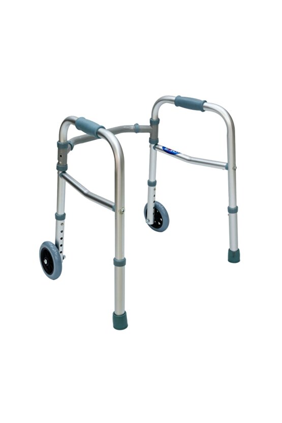 Small Alüminyum Pediatrik Çocuk Tekerlekli Walker Yürüteç Ky912 boyu 1 metre altında cocuklar için