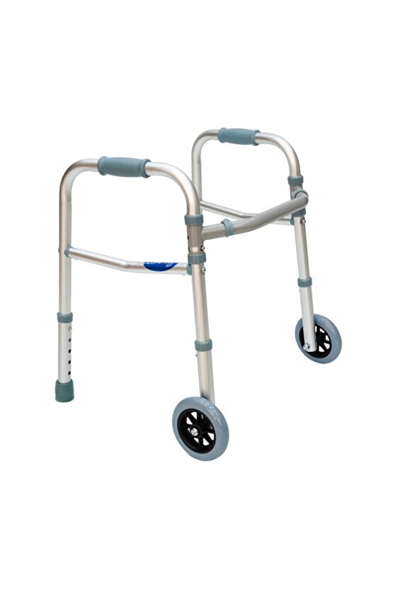 Small Alüminyum Pediatrik Çocuk Tekerlekli Walker Yürüteç Ky912 boyu 1 metre altında cocuklar için