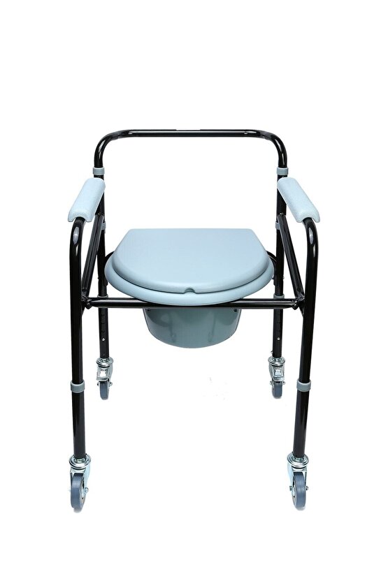 Medikalcim Tekerlekli Tuvaletli Banyo Sandalyesi Agstwc005
