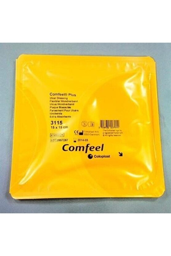 Comfeel Plus Hidrokolloid Yara Örtüsü 15cm X 15 Cm 1 Adet