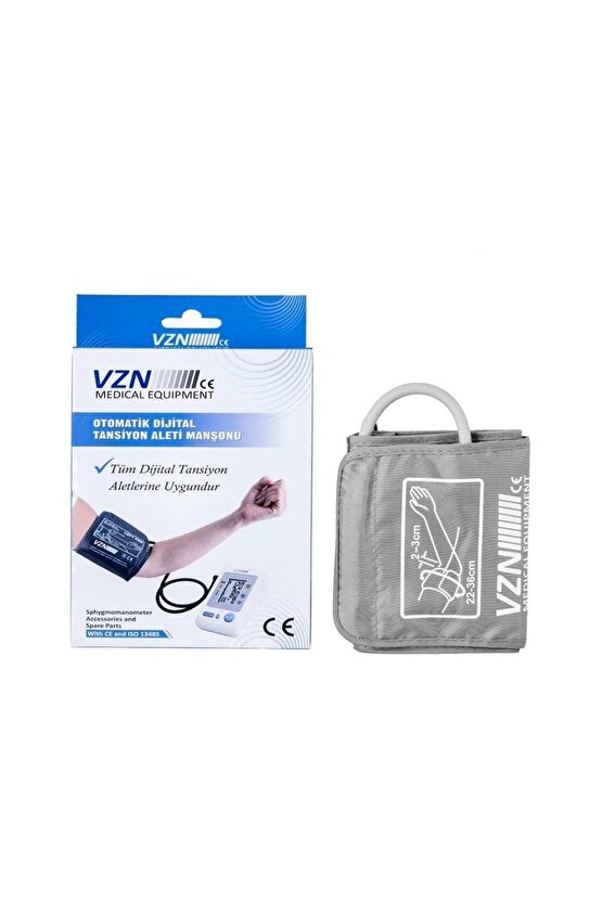 Vzn Dijital Tansiyon Aleti Manşonu 22-36 Cm