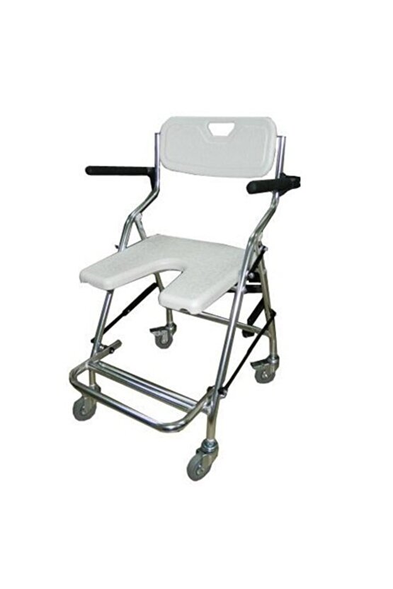 Commode Wheelchair - Wc Ap.tuv.-banyo Tek.sand.