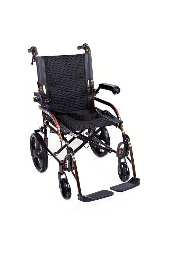 GK863LABJ-12 Jet Black Transfer Alüminyum Tekerlekli Sandalye