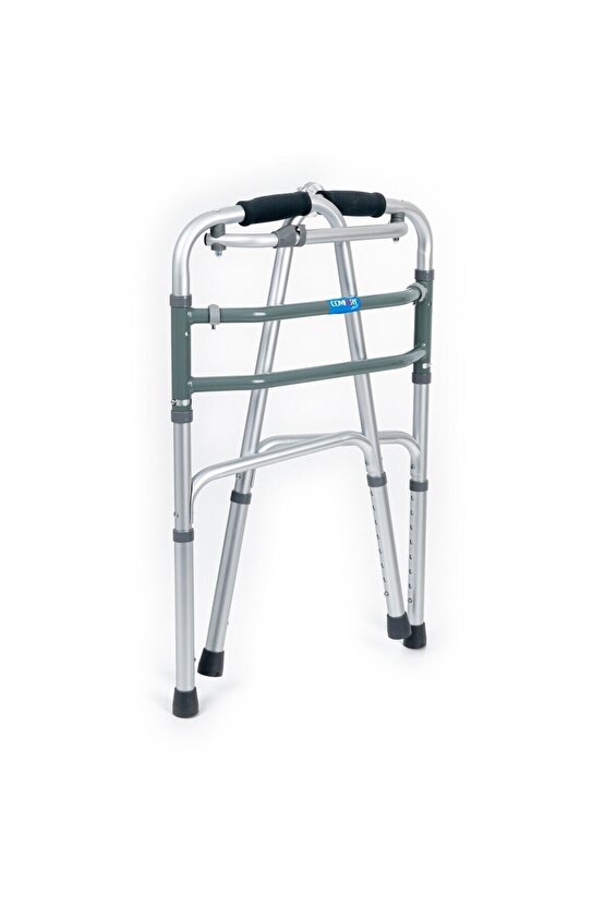 Dm-915 İthal Walker Aliminyum Katlanabilir, Hareketli, Sabitlenebilir Yürüteç