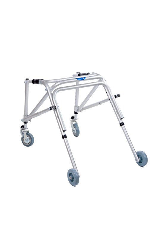 Alüminyum Pediatrik Çocuk Dört Tekerli Ters Walker Ky963l