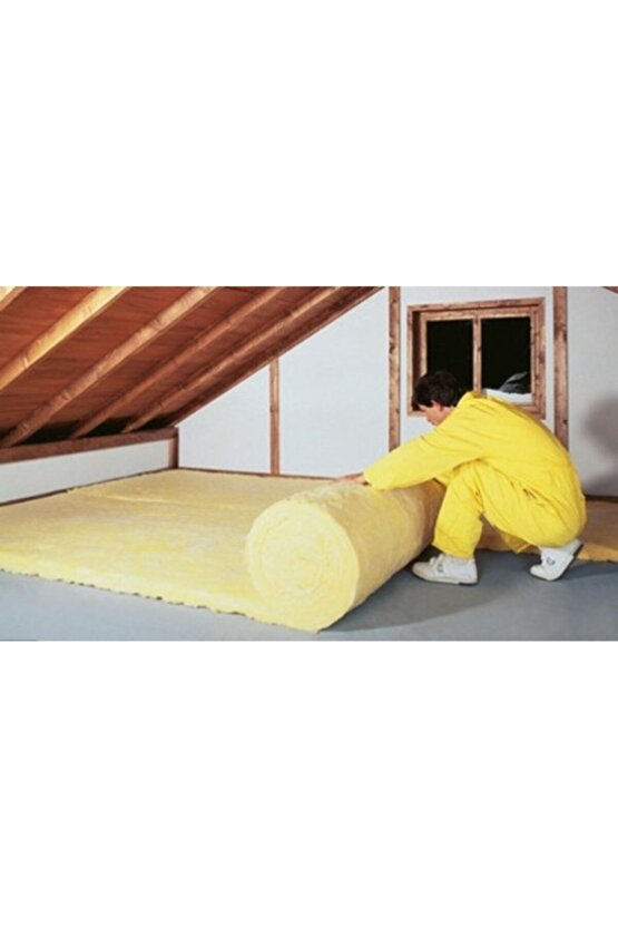 Cam Yünü Rulo Çatı Şiltesi 1 Top (9,6m2)