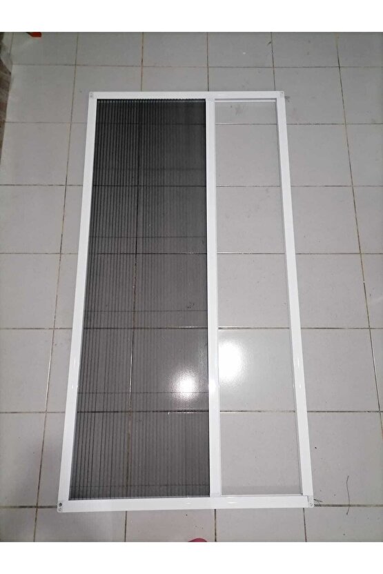 Ekol Sineklik Plise Sineklik Pencere Sineklik Pileli Sürgülü 0x90-0x220 Beyaz