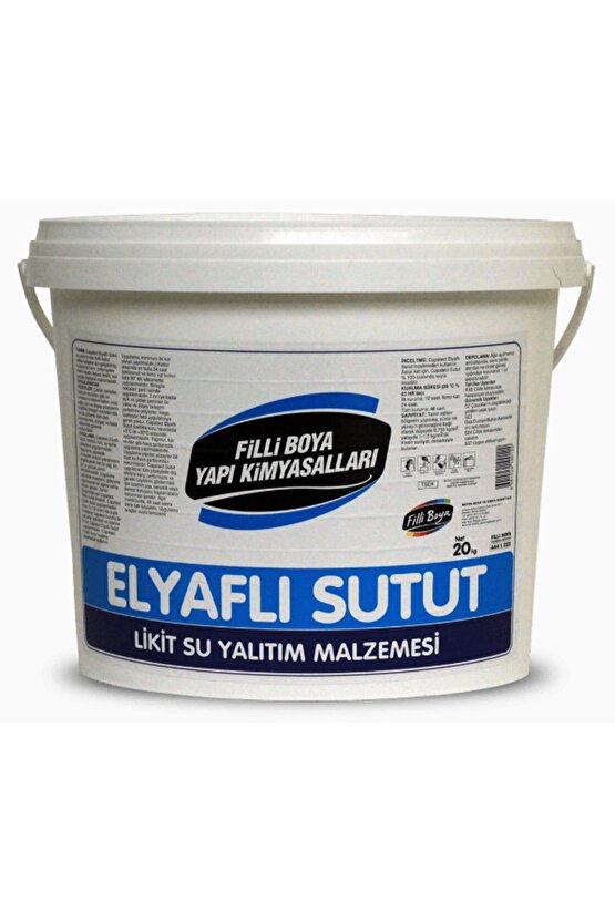 VELİ YAPI MARKET Elyaflı Sutut (elastomerik Esaslı Su Yalıtım Malzemesidir) 3 kg