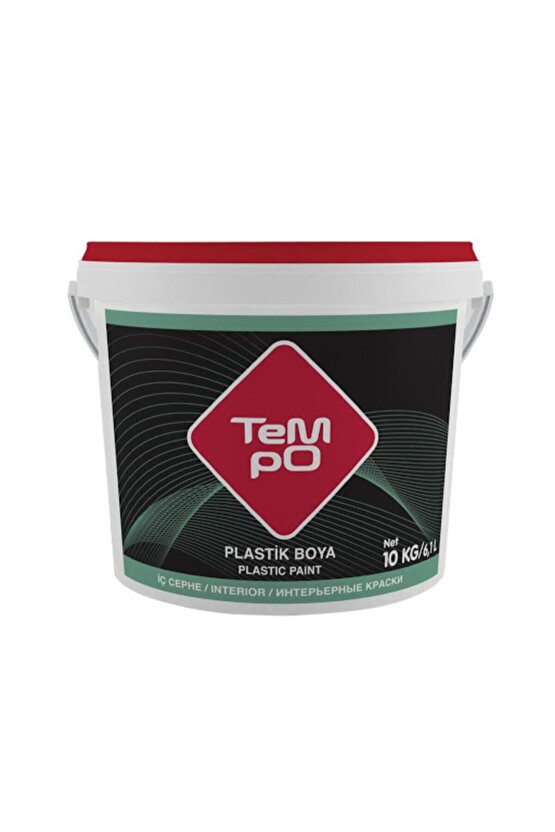 Tempo Plastik Iç Cephe Boyası 10 Kg Renk:çam Fıstığı