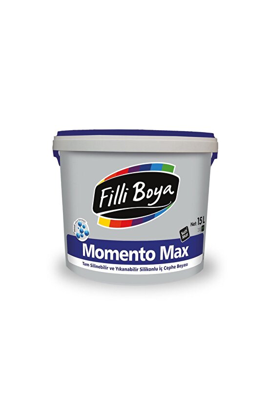 Momento Max Silinebilir Ve Yıkanabilir Boya 2,5l Andezit 45
