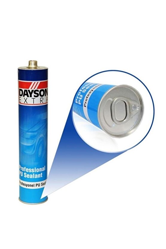 Extra Poliüretan Mastik Silikonize Yapıştırıcı Beyaz 280 ml – Güçlü ve %100 Su Geçirmez