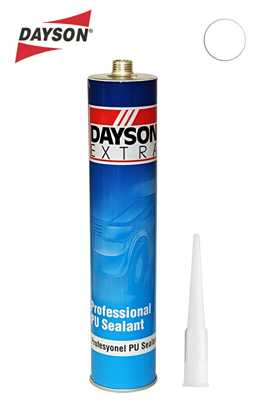 Extra Poliüretan Mastik Silikonize Yapıştırıcı Beyaz 280 ml – Güçlü ve %100 Su Geçirmez