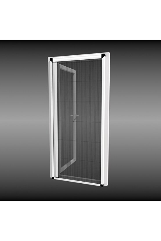 Akordeon Pileli Pilise Kapı Sineklik Beyaz-Antrasit-Kahve 90x210 Cm. İstenilen Ölçüde Yapılabilir