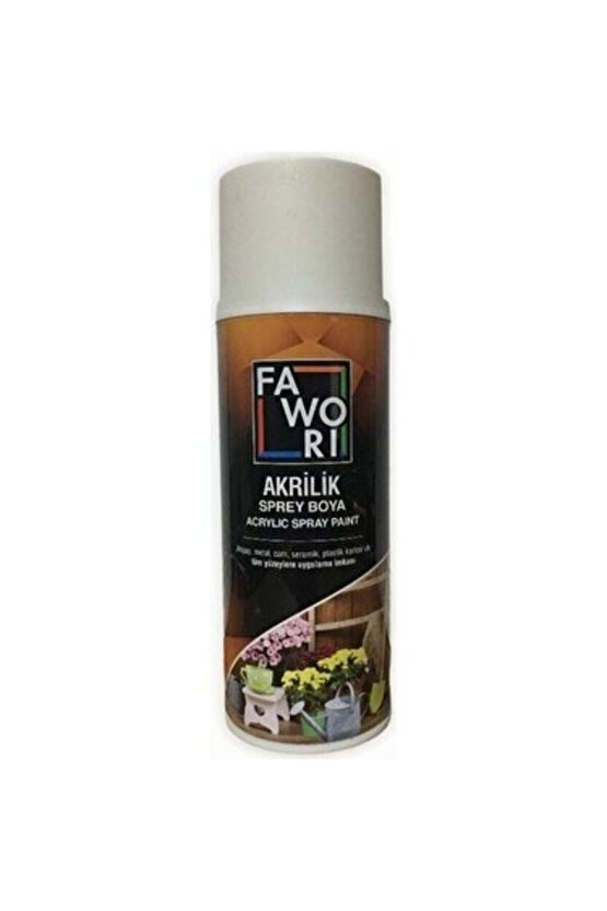 FAWORİ AKRİLİK SPREY BOYA PARLAK BEYAZ (ral 9003)
