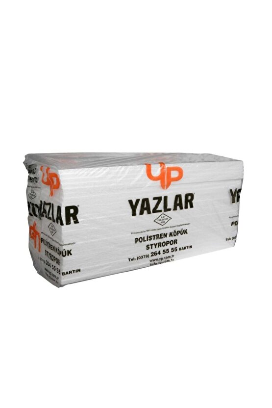 Yazlar Beyaz Strafor Köpük Levha 5 Cm 10-12 Dns