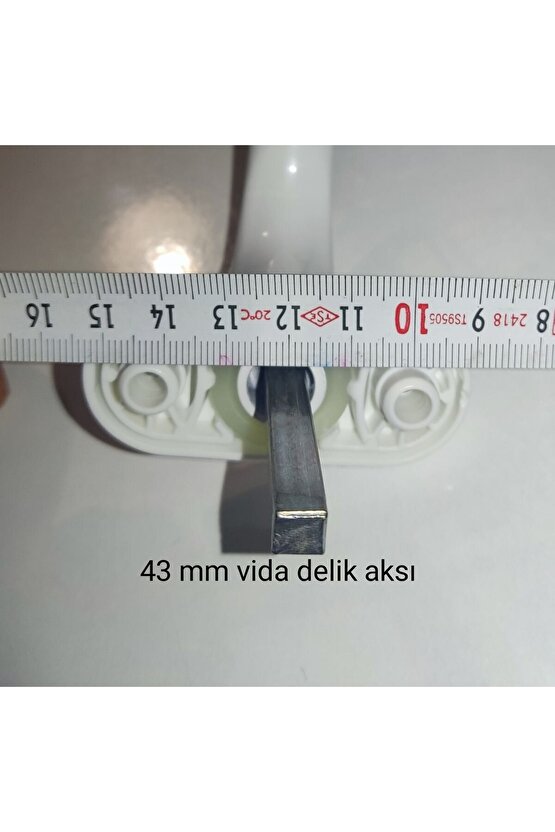 1 Adet Beyaz Pencere Kolu Alüminyum. Yerli Üretim. Kayapen Marka. 124 gram  Adet
