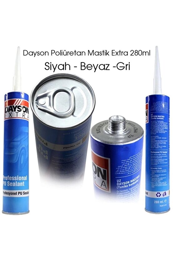 Extra Mastik Professional Pu Sealant Beyaz 280 ml