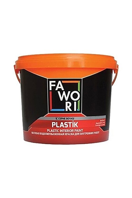 Plastik Iç Cephe Duvar Boyası 20 Kg Renk:beyaz