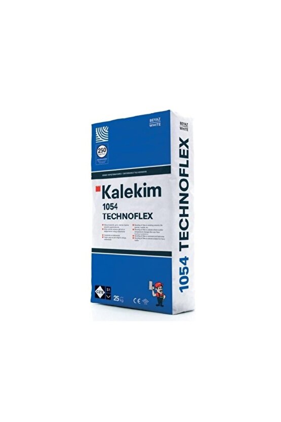 Kalekim Technoflex 1054 Beyaz Yapıştırma Harcı 25 Kg()()
