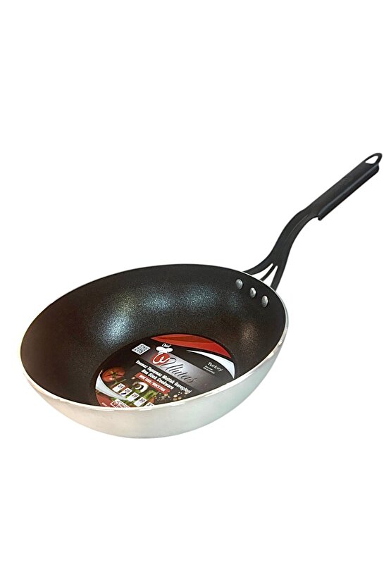 Endüstriyel Wok Tava Yanmaz Yapışmaz 26 Cm