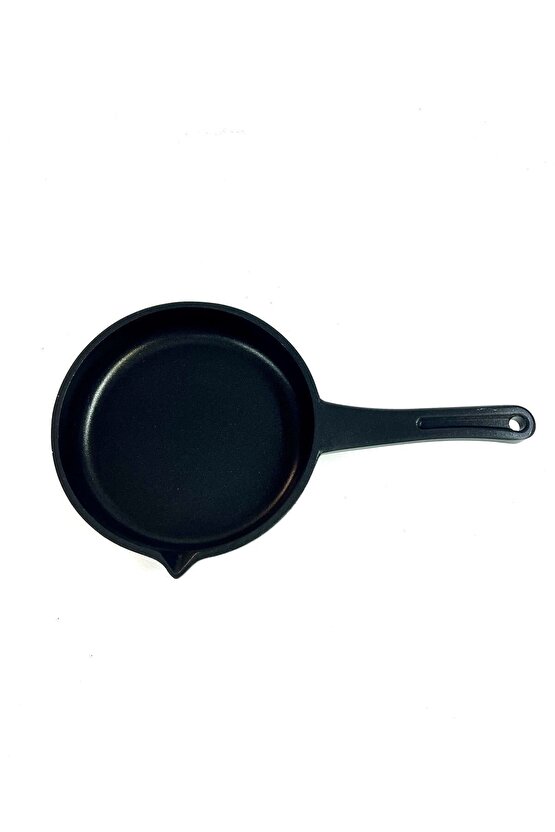 14 Cm Döküm Mini Sos Tavası SİYAH