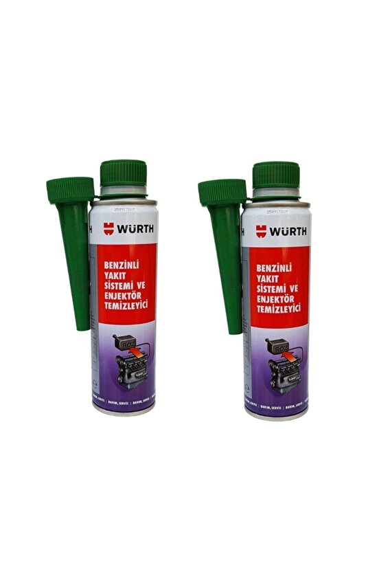 Benzinli Yakıt Sistemi Ve Enjektör Temizleyici 300 ml (2 ADET)