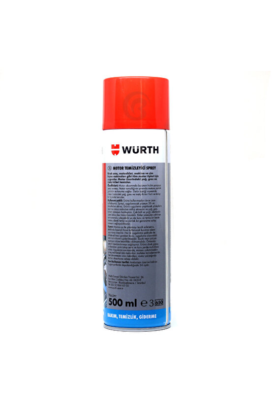 2X Motor Temizleyici Sprey 500 ml (Su Gerekmez)