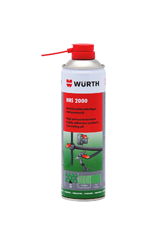 Hhs 2000 Yağlama Spreyi 500 ml