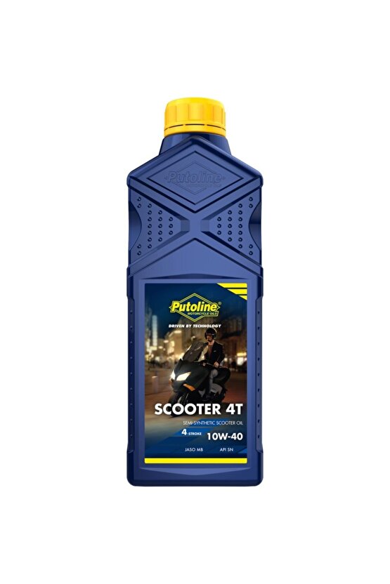 Scooter 4t 10w40 Motosiklet Motor Yağı 1 Litre