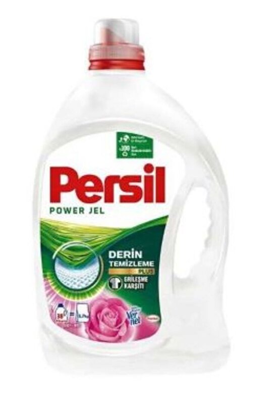 PERSİL POWER JEL GÜL GRİLEME KARŞITI DERİN TEMİZLEME PLUS 2,470 L
