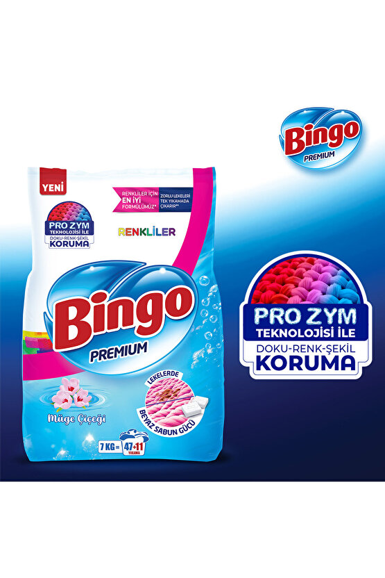 Premium Toz Çamaşır Deterjanı 7 Kg Renkli