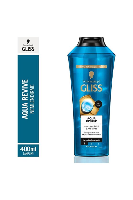 Aqua Revive Nemlendirici Şampuan Normal ve Kuru Saçlar 400 ml