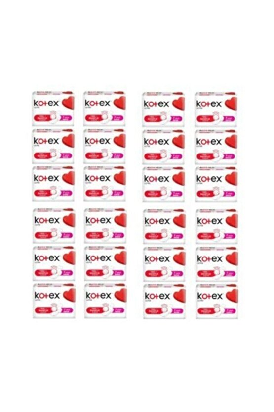 Kotex Ultra Uzun Hijyenik Ped 7li 7*24 ( 168 ) Adet
