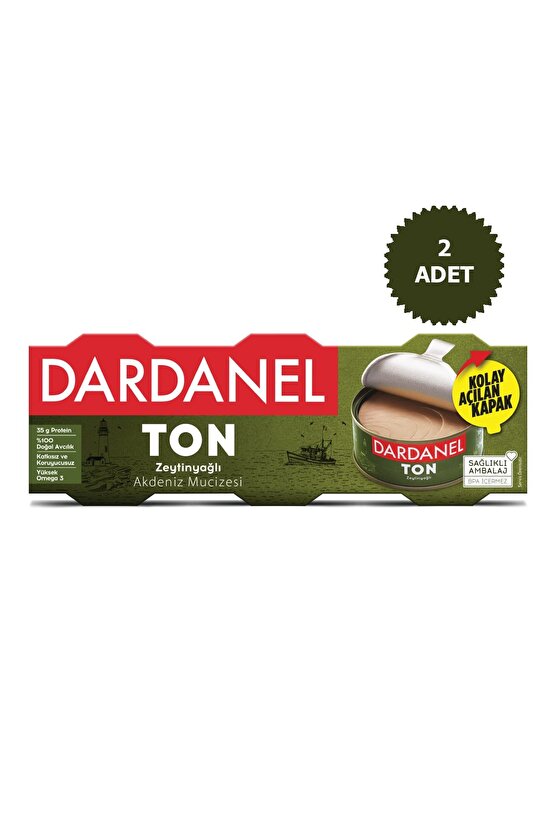 Zeytinyağlı Ton Balığı 3x75g 2 Adet