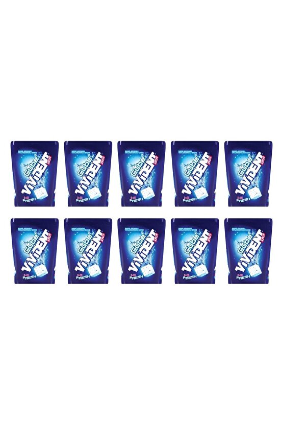 XYLIT Cube Nane Aromalı Tatlandırıcılı Sakız 86 g x 10 Adet
