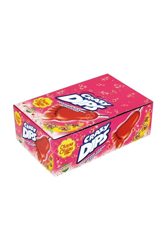 Crazy Dips Çilek 24 Adet 16 gr