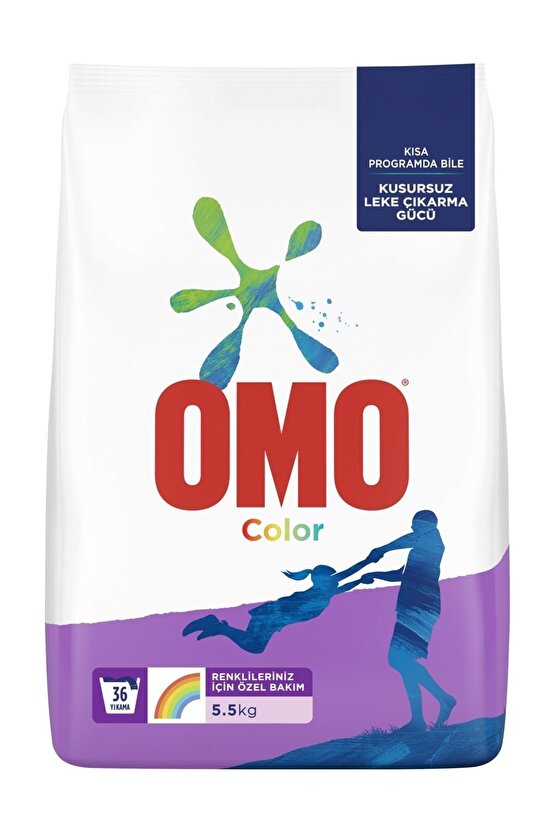 Toz Çamaşır Deterjanı Active Fresh Renkliler İçin 5.5 KG