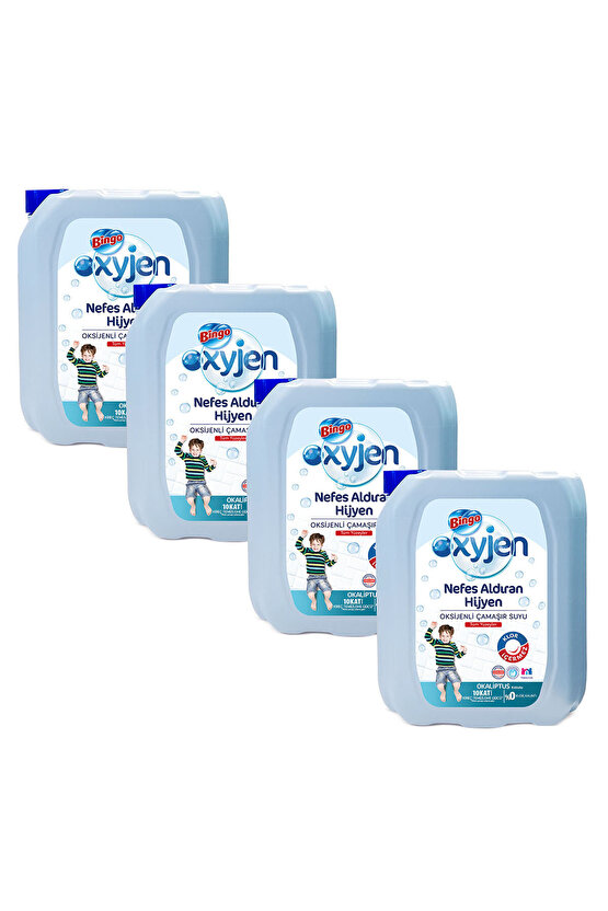 Oksijen Çamaşır Suyu 3,24 Lt Okaliptus 4lü