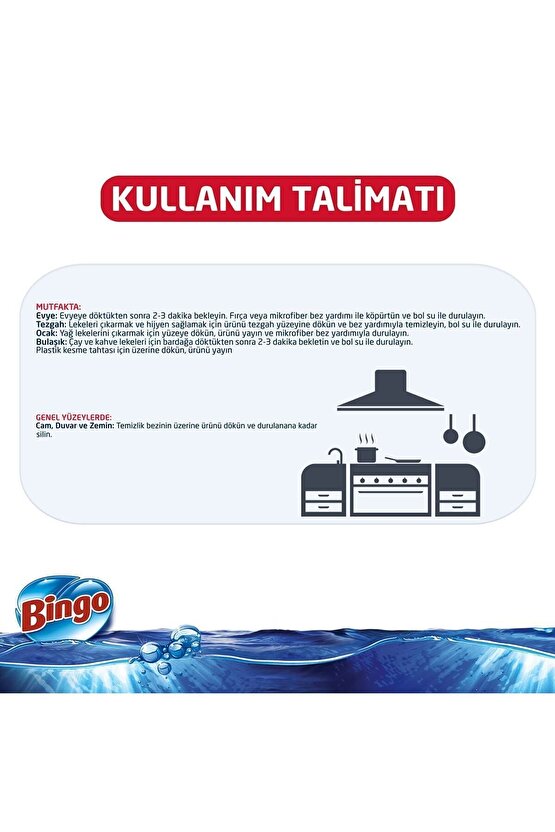 Oksijen Çamaşır Suyu 750 ml Ekonomi Paketi 6lı Okaliptus