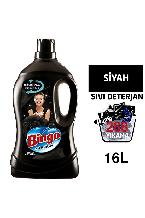 Sıvı Çamaşır Deterjanı Siyahlara Özel 4 Lt X 4 Adet