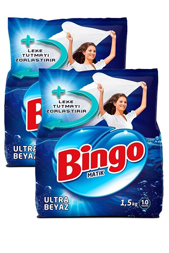 Matik Konsantre Ultra Beyaz 1,5kg ( 2 Adet )
