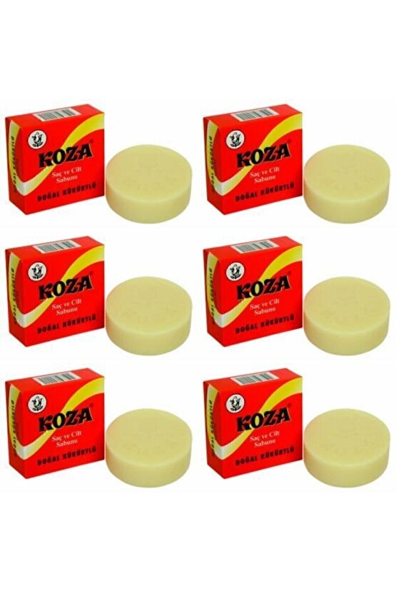Sabun Doğal Kükürtlü 100 gr 6 Adet